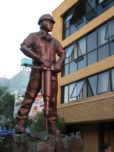 Rézbánya Calamaban, Chile
