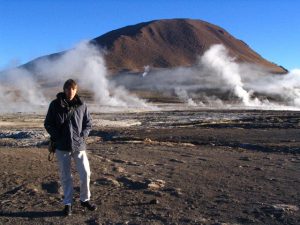 El Tatio gejzír, Chile