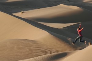 Sivatagi túránk hajnali fényekkel, Maranjab  