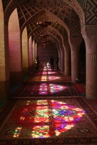 Shiraz, Nasir Ol Molk mecset, Irán