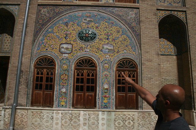Tehrán, Golestan palota, Irán