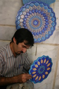 Iszfahan, a tüzzómánc mesterei