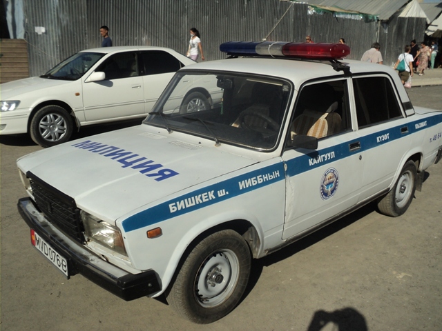 Kirgiz rendőri korrupció