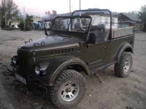 Kirgiz benzinfaloda