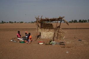 Csád, az első település