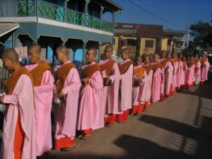 Mandalay nuns Mandalay nuns