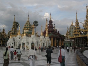 Burma,Yangoon , Shwedagon sztupa Burma,Yangoon , Shwedagon sztupa