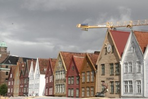 Norvégia, Bergen belvárosa Norvégia, Bergen belvárosa