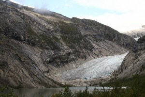 Norvégia, gleccserek, Jotsedalbreen Norvégia, gleccserek, Jotsedalbreen