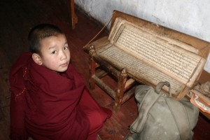 India, Tawang kolostora, buddhista szövegek