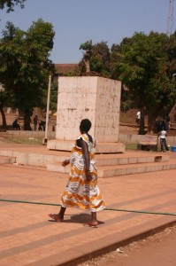 Bissau, köztéri szobrok