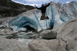 Jotsedalbreen gleccser Jotsedalbreen gleccser