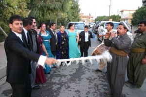 Irak kurd, esküvő
