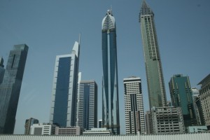 Dubai felhőkarcolók
