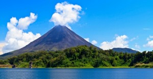 Costa Rica Arenal vulkán