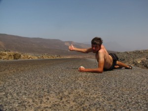 DJibuti, Lac Assal, Vandorboy