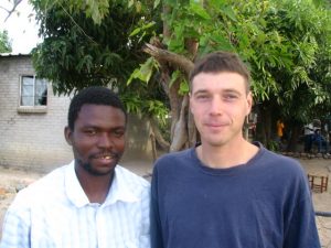 Helyi barátommal Zimbabwe-ban