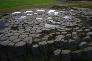 bazaltorgonák, Kirkjubaejarklaustur, Izland