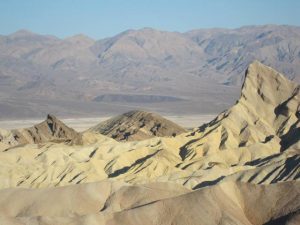 Zabriski point, USA körutazás