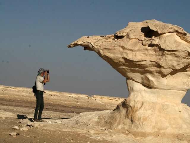 fehér sivatag kőcsodái Egyiptomban