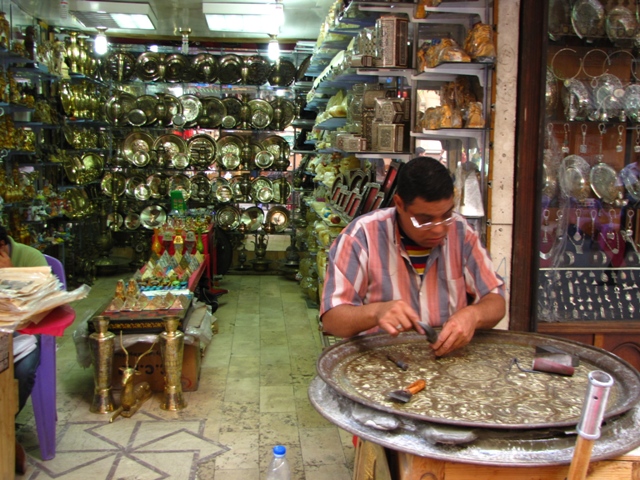 Kairói bazár és kézművesek