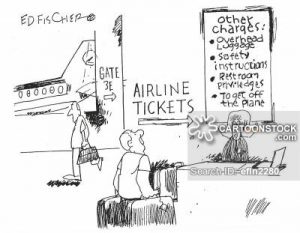 Low budget airlines comics