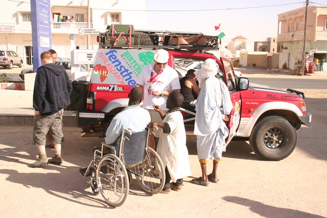 Nouakchot, Mauritánia, Bamako rally Vándorboy