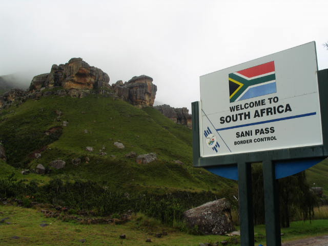 Lesotho, hegyek, utazás Afrikában