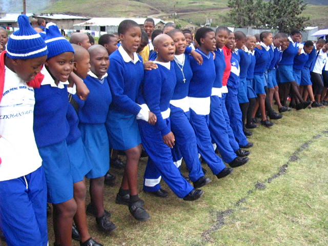 Lesotho, hegyek, utazás Afrikában