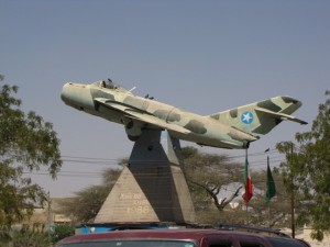 szomáliföld, Hargeisa, Mig monument