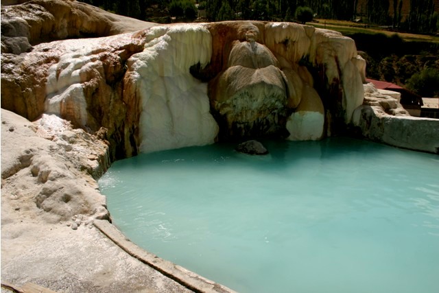 Wakhan area Garam Chasma hot spring