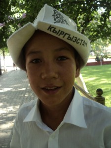 Egyre több kirgiz népi fejfedővel találkozni