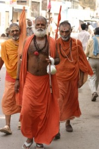 Varanasi , India, sadhu