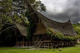 Indonézia, batak house,sumatra