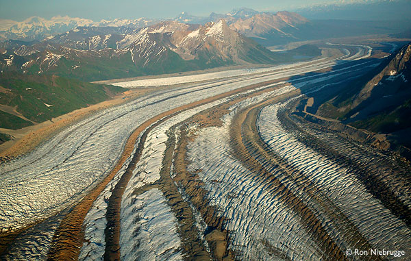 Alaszka, Wrangell-St. Elias National park - Kennicot Glacier