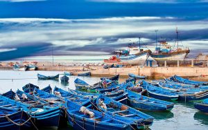 Essaouria kikötője, Marokkó